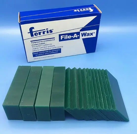 Green Sliced Model Carving Wax Block