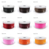 1mm 20m Wax Cotton Cord Jewelry Making Bracelet Necklace Beading Waterproof