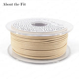 1mm 20m Wax Cotton Cord Jewelry Making Bracelet Necklace Beading Waterproof