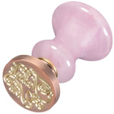 Rose Quartz Wax Seal Stamp for Decoration
