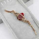 Bohemian Vintage Strawberry Crystal Bracelet Women Jewelry Gift