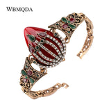 Bohemian Vintage Strawberry Crystal Bracelet Women Jewelry Gift