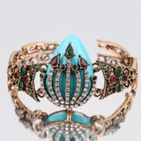 Bohemian Vintage Strawberry Crystal Bracelet Women Jewelry Gift