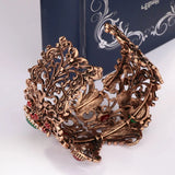 Vintage Crystal Antique Bangles for Women Boho Jewelry Gift