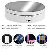 Wear-resistant Rotating Display Table Adjustable Electric Stand