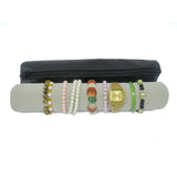 Wearjoe PU Leather Watch Bracelet Storage Roll Bag Bangle Case Organizer
