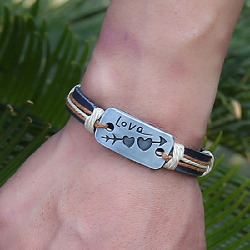 Cowhide Bracelet Student Jewelry Fun Earrings