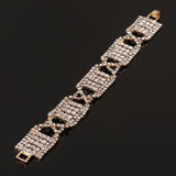 Wild Female Weave Crystal Bracelet