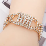 Wild Female Weave Crystal Bracelet