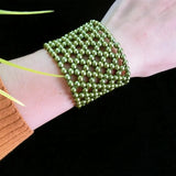 Pearl Fringe Tassel Wide Layers Bracelet Women Body Jewelry
