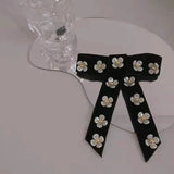 Fairy Hair Ornaments Bow Knot Flower Hairpin Edge Clip for Girls