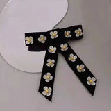 Fairy Hair Ornaments Bow Knot Flower Hairpin Edge Clip for Girls