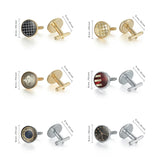 Wedding Cufflinks Vintage Square Cufflinks For Mens Cuffs