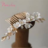 Bridal Hairpins CZ Flower Headpieces