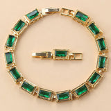 Yellow Cubic Zirconia AAA+ Bracelet Bangle For Women