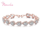 Water Drop CZ Zirconia Friendship Bracelet