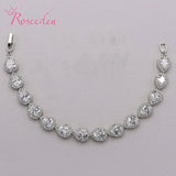 Water Drop CZ Zirconia Friendship Bracelet