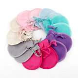 50pcs Wedding Candy Bags with Logo 7 9cm 9 12cm Drawstring Velvet Gift Bags