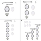 Wedding Boutonniere Bouquet Photo Memorial Charm Pin Mother of The Bride Gift
