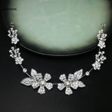 Bridal Butterfly Pearl Headband Hairband Tiara For Bride