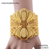 Ethiopian Bangles For Women Dubai Bride Wedding Bracelet