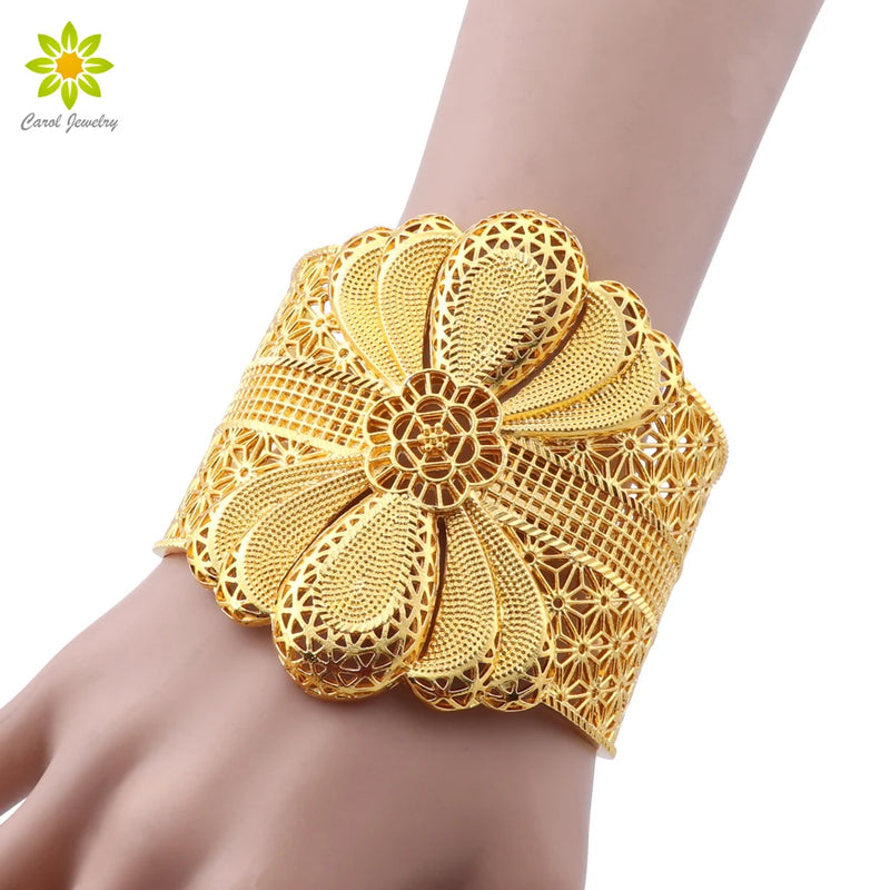 Ethiopian Bangles For Women Dubai Bride Wedding Bracelet