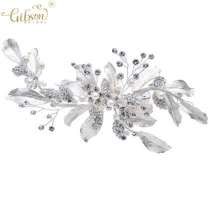 Wedding Bridal Hair Clip Headpiece Barrette Women Tea Party Hair Accessories