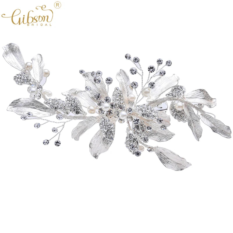 Wedding Bridal Hair Clip Headpiece Barrette Women Tea Party Hair Accessories