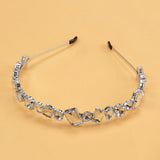 Clear Crystal Bridal Hairband for Women