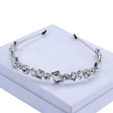 Clear Crystal Bridal Hairband for Women