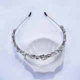 Clear Crystal Bridal Hairband for Women