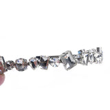 Clear Crystal Bridal Hairband for Women