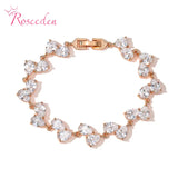 CZ Classic Link Chain Tennis Bracelet RE4715