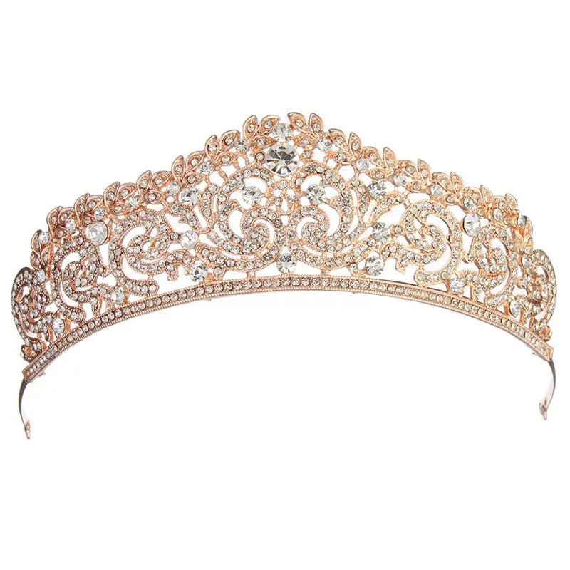 Crystal Rhinestone Pageant Tiara Crown Headband