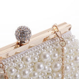 Wedding Clutch Handbag Pearl Bag Dress Dinner Bag