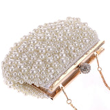 Wedding Clutch Handbag Pearl Bag Dress Dinner Bag