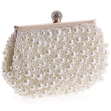 Wedding Clutch Handbag Pearl Bag Dress Dinner Bag
