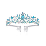 Baroque Wedding Crown Tiara Rhinestone Crystal Headpiece