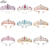 Baroque Wedding Crown Tiara Rhinestone Crystal Headpiece