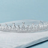 Baroque Crown Rhinestone Crystal Tiaras Bride Queen Headband
