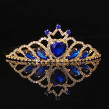 Baroque Crystal Tiaras Bridal Hair Jewelry