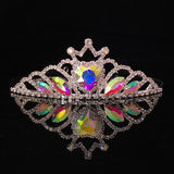 Baroque Crystal Tiaras Bridal Hair Jewelry