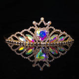 Baroque Crystal Tiaras Bridal Hair Jewelry