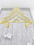 Baroque Rhinestones Crystal Tiaras Bride Party Crowns Wedding Hair Accessories