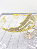 Baroque Rhinestones Crystal Tiaras Bride Party Crowns Wedding Hair Accessories