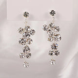 Silver Rhinestone Bridal Tiara Hair Piece Women Hairband