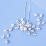 Bridal Crystal Pearls Hair Combs Wedding Hair Clips