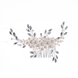 Bridal Crystal Pearls Hair Combs Wedding Hair Clips
