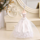Wedding Dress Earring Necklace Jewelry Display Stand Organizer