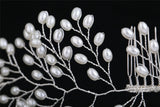 Bridal Crystal Hair Comb Rhinestone Pearl Wedding Accessories